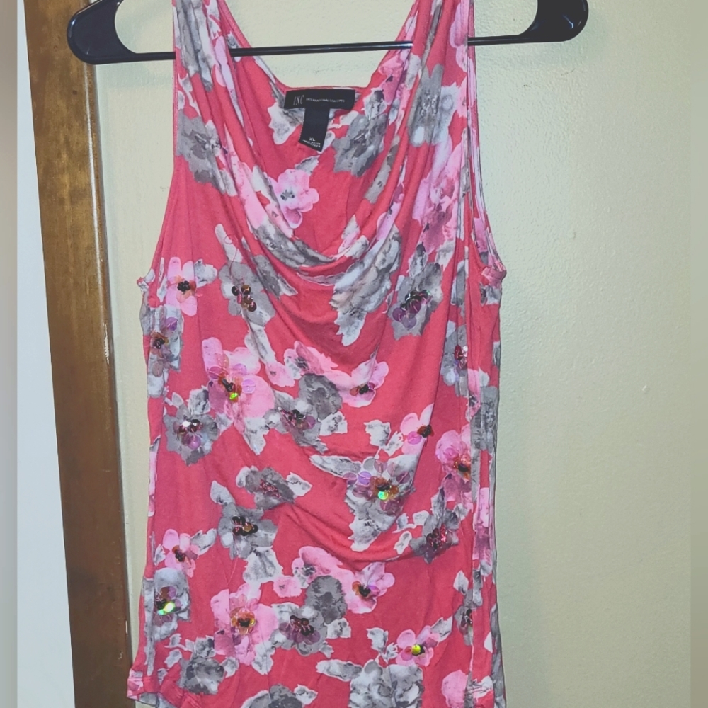 Woman's floral blouse